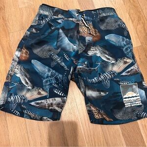 Molo Blue Shark Board Shorts Swim